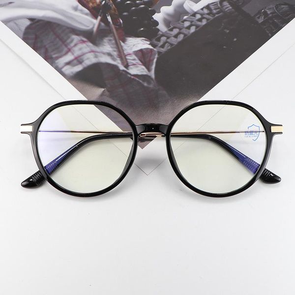 sunglasses eye glasses for women men anti radiation blue light eyeglass clear filter korean design replaceable lens female fashion, White;black
sunglasses eye glasses for women men anti radiation blue light eyeglass clear filter korean design replaceable lens female fashion, White;black