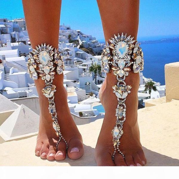 2018 new european and american exaggerated pop alloy inlaid gemstone anklet popular personality diy design wholesale, Red;blue
2018 new european and american exaggerated pop alloy inlaid gemstone anklet popular personality diy design wholesale, Red;blue