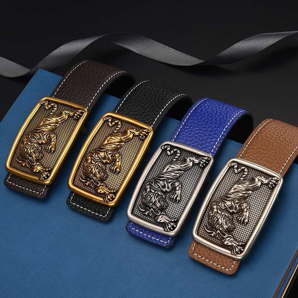 2021 new 38mm genuine leather cinturones rhinestone tiger head buckle men jeans belt h67w, Black;brown
2021 new 38mm genuine leather cinturones rhinestone tiger head buckle men jeans belt h67w, Black;brown