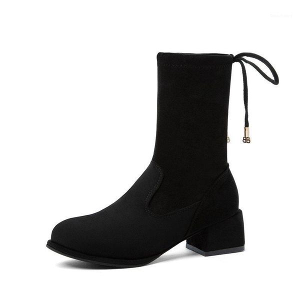 fashion black suede boots women lace up decoration mid calf boots women round toe square heels autumn winter ladies shoes1
fashion black suede boots women lace up decoration mid calf boots women round toe square heels autumn winter ladies shoes1