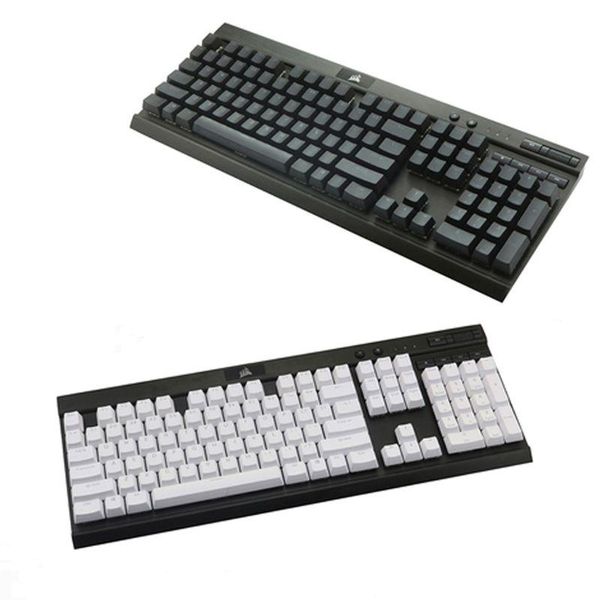 black white pbt double sbacklit 104 lit shine through translucent backlit keycaps for k70 k65 k95 rgb mechanical
black white pbt double sbacklit 104 lit shine through translucent backlit keycaps for k70 k65 k95 rgb mechanical