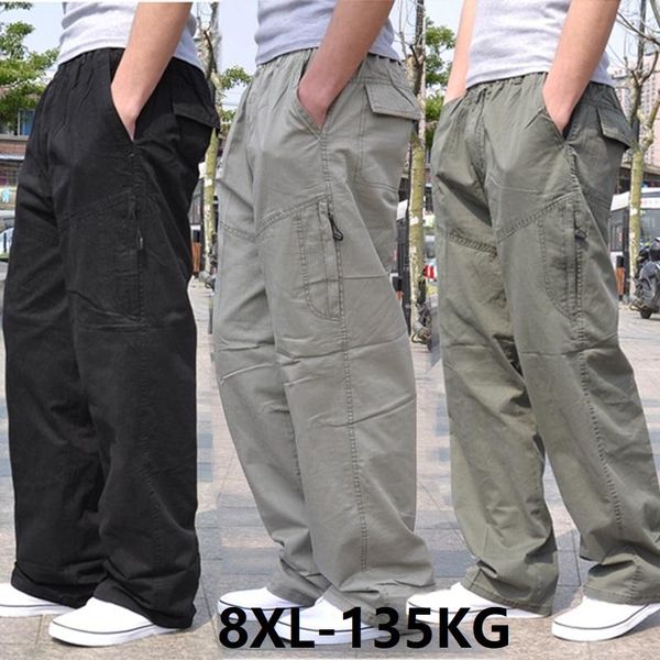 men's pants autumn men cargo plus size safari style pocket thick 6xl 7xl 8xl out door straight loose army green 48, Black
men's pants autumn men cargo plus size safari style pocket thick 6xl 7xl 8xl out door straight loose army green 48, Black