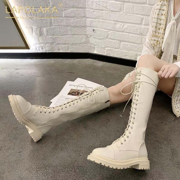 lapolaka 2021 fashion lace up comfortable ins wholesale boots women shoes zipper platform cool motorcycle knight boots lady, Black
lapolaka 2021 fashion lace up comfortable ins wholesale boots women shoes zipper platform cool motorcycle knight boots lady, Black