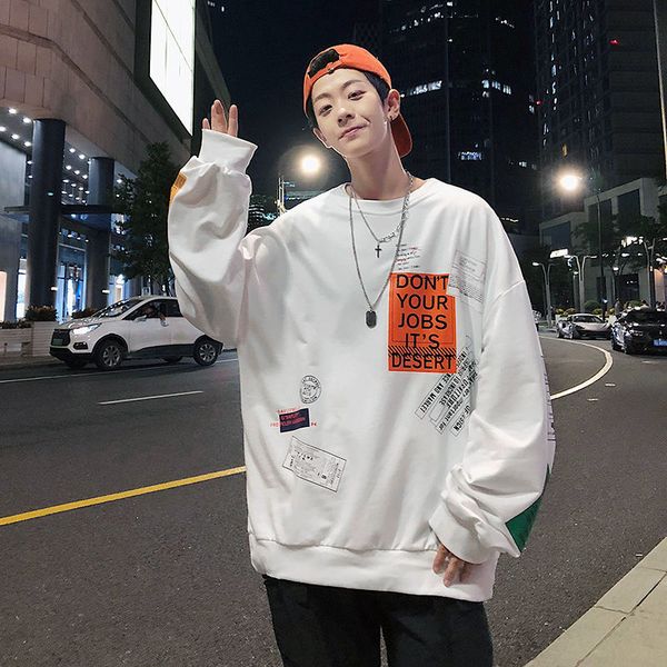 2021 male sweat spring and winter new fine letter print-5xl sweatshirt young men's clothes kcj5, Black
2021 male sweat spring and winter new fine letter print-5xl sweatshirt young men's clothes kcj5, Black