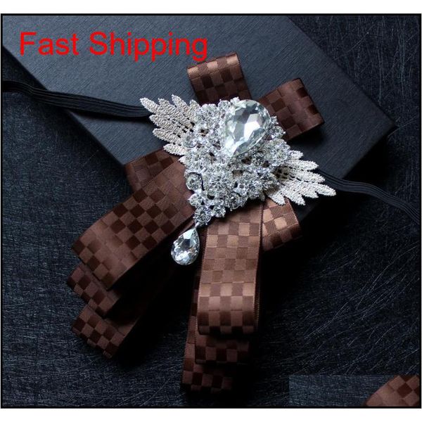 new high-grade handmade british style red lattice rhinestone bowtie for men groom groomsman diamond bow ties w qyluvc beauty888, Black;gray
new high-grade handmade british style red lattice rhinestone bowtie for men groom groomsman diamond bow ties w qyluvc beauty888, Black;gray