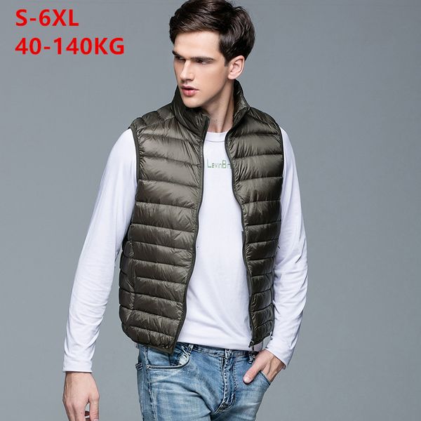 mens warm duck white down vest ultra light loose jackets men fashion sleeveless outerwear coat autumn winter waistcoat plus size, Black
mens warm duck white down vest ultra light loose jackets men fashion sleeveless outerwear coat autumn winter waistcoat plus size, Black