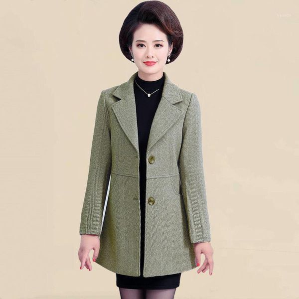 middle-aged mother coat women autumn and winter woolen coat mid-length 2020 fashion middle-aged women thick suit jacket k1091, White;black
middle-aged mother coat women autumn and winter woolen coat mid-length 2020 fashion middle-aged women thick suit jacket k1091, White;black