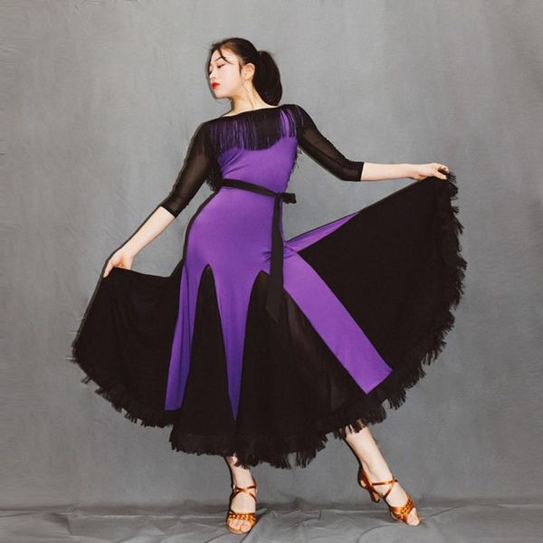 stage wear 2021 latin dance dress women t056 bare back patchwork tassel performance costume dancing cloth belly chacha ballroom dresses, Black;red
stage wear 2021 latin dance dress women t056 bare back patchwork tassel performance costume dancing cloth belly chacha ballroom dresses, Black;red
