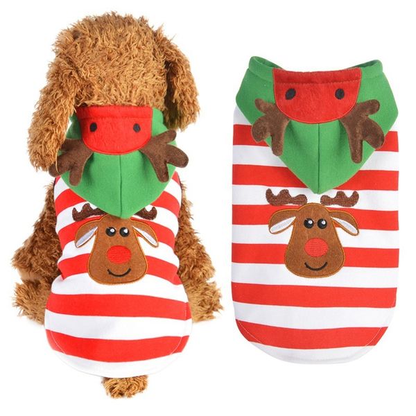 christmas costume elk pet clothes xmas party striped winter warm small dog clothing new arrive 2020
christmas costume elk pet clothes xmas party striped winter warm small dog clothing new arrive 2020