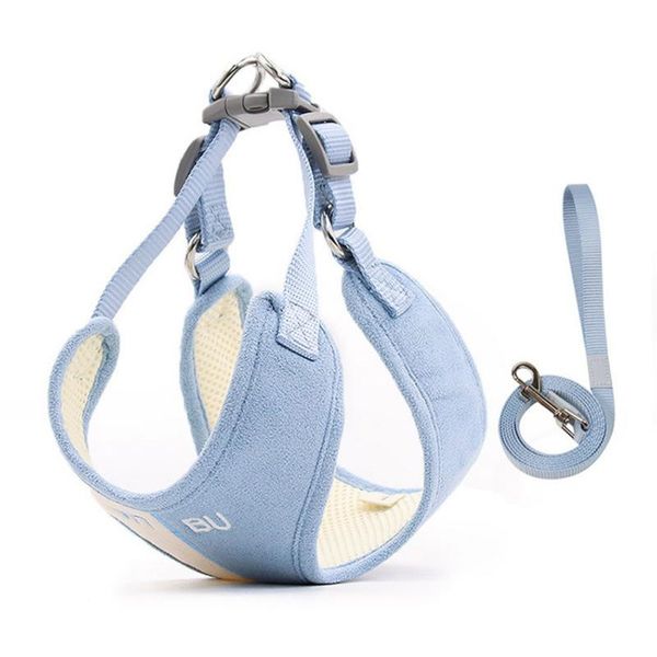 two-color breathable dog harness comfortable puppy traction rope light pets accessories adjustable chest strap walking outdoors
two-color breathable dog harness comfortable puppy traction rope light pets accessories adjustable chest strap walking outdoors