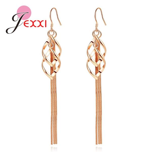 fashionable jewelry 925 sterling silver tassel earrings ripple pendant merchandise for elegance women female femme bijou
fashionable jewelry 925 sterling silver tassel earrings ripple pendant merchandise for elegance women female femme bijou
