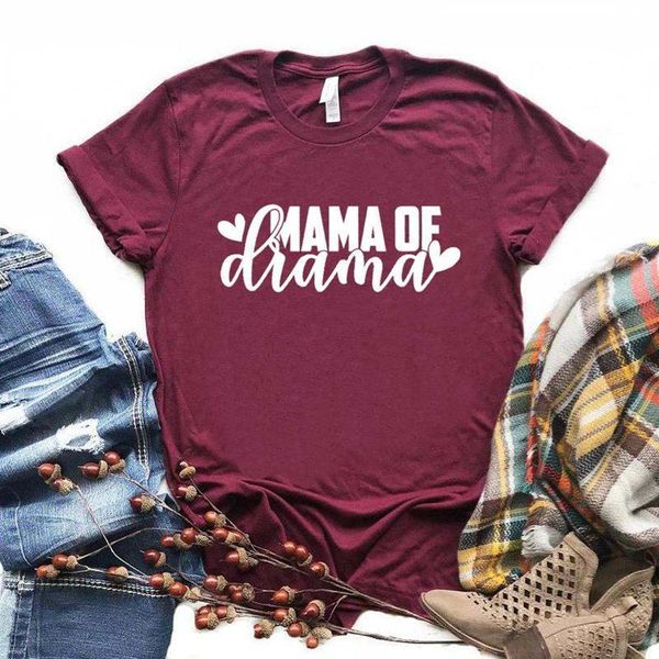 women t shirt mom of drama letters print tshirt women short sleeve o neck loose t-shirt ladies causal tee shirt clothes, White
women t shirt mom of drama letters print tshirt women short sleeve o neck loose t-shirt ladies causal tee shirt clothes, White