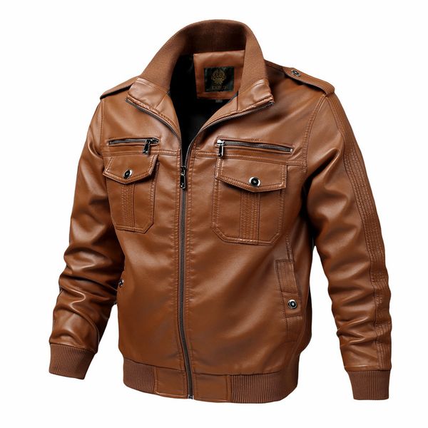 exclusive for cross-border european and american pu leather mens jacket jacket stand collar spring and autumn mens jacket, Black
exclusive for cross-border european and american pu leather mens jacket jacket stand collar spring and autumn mens jacket, Black