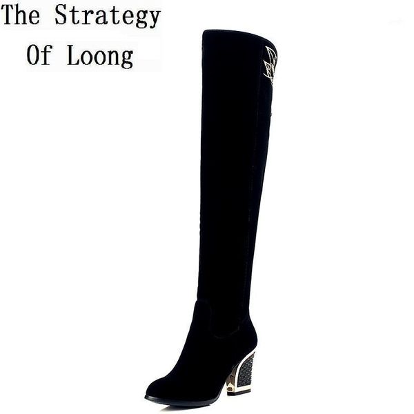 boots women autumn winter thick high heel nubuck leather side zip embroidery chinese style round toe over the knee 34-40 sxq08121, Black
boots women autumn winter thick high heel nubuck leather side zip embroidery chinese style round toe over the knee 34-40 sxq08121, Black
