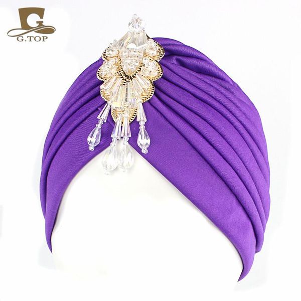 new luxury divas turban head wrap hat with beaded pendant women headwear new luxury affordable price wmtirr, Silver
new luxury divas turban head wrap hat with beaded pendant women headwear new luxury affordable price wmtirr, Silver