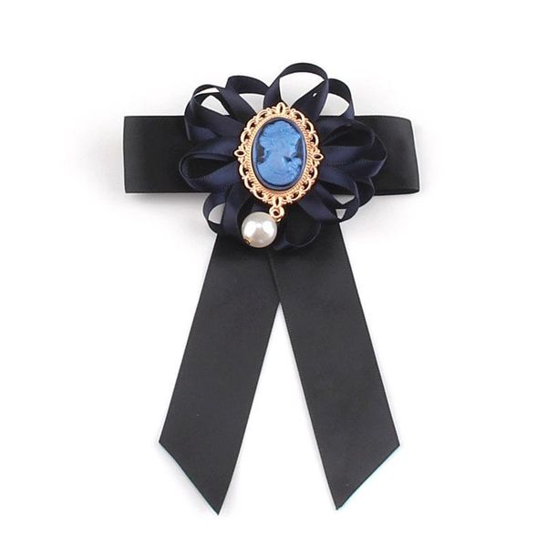 vintage queen cameo bowtie brooches for women black ribbon pearl brooch pins corsage ladies broches dress coat accessories, Blue;purple
vintage queen cameo bowtie brooches for women black ribbon pearl brooch pins corsage ladies broches dress coat accessories, Blue;purple