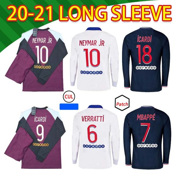 maillots de football 2021 mbappe long sleeve soccer jerseys icardi verratti football shirt men kids maillot de foot hommes enfants kits, Black;yellow 
maillots de football 2021 mbappe long sleeve soccer jerseys icardi verratti football shirt men kids maillot de foot hommes enfants kits, Black;yellow