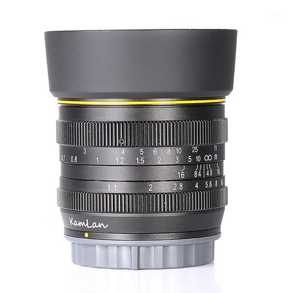 new style kamlan 50mm f1.1 aps-c large aperture manual focus lens for sony e-mount
new style kamlan 50mm f1.1 aps-c large aperture manual focus lens for sony e-mount