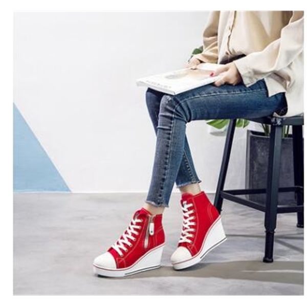 autumn hidden heel brace invisible zipper women's casual shoes upper-breathable canvas tennis platform ohgi, Black
autumn hidden heel brace invisible zipper women's casual shoes upper-breathable canvas tennis platform ohgi, Black