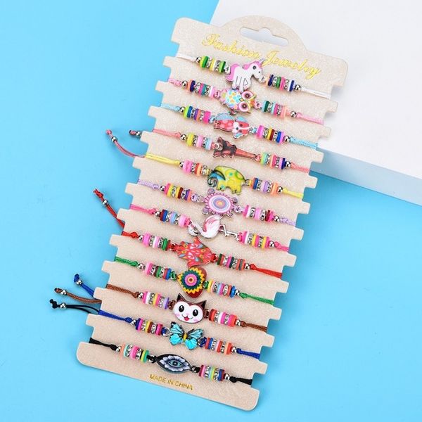 2021 kids butterfly bee bracelet for children crystal beads polymer clay elastic charm bohemia rope braid friend bracelet jewelry girl gift, Golden;silver
2021 kids butterfly bee bracelet for children crystal beads polymer clay elastic charm bohemia rope braid friend bracelet jewelry girl gift, Golden;silver