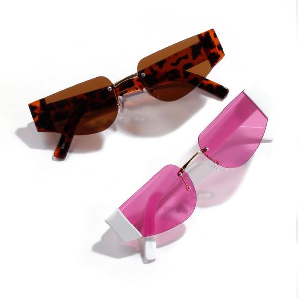 sunglasses 2 pack women brand design rimless sun glasses gradient purple lens men lady vintage uv400 eyeglasses nx, White;black
sunglasses 2 pack women brand design rimless sun glasses gradient purple lens men lady vintage uv400 eyeglasses nx, White;black