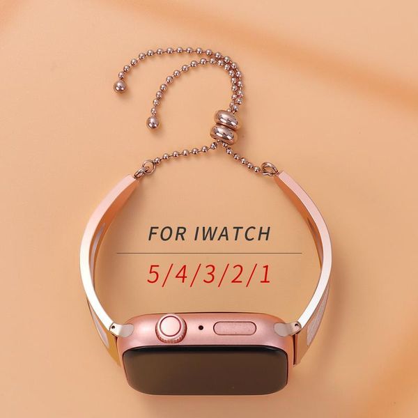 women band for watch 38mm 42mm 40mm 44mm stainless steel strap fashion metal bracelet correa iwatch series qylzij, Black;brown
women band for watch 38mm 42mm 40mm 44mm stainless steel strap fashion metal bracelet correa iwatch series qylzij, Black;brown