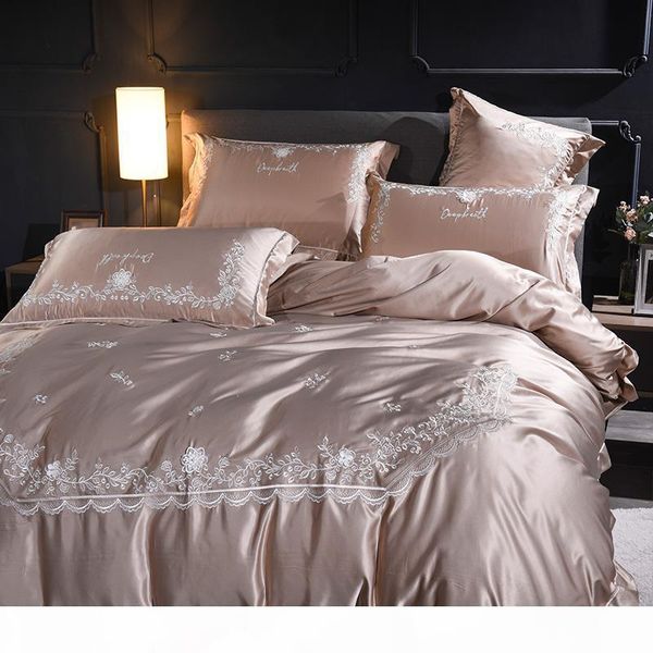 luxury bedding set embroidery bed set champagne bed sheet two-sided duvet cover king size linen
luxury bedding set embroidery bed set champagne bed sheet two-sided duvet cover king size linen
