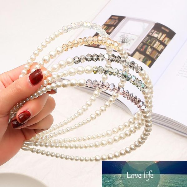 hairbands sweet headband with pearls hair hoops holder ornament head band for lady fashion scrunchy headdress hair accessories, Silver
hairbands sweet headband with pearls hair hoops holder ornament head band for lady fashion scrunchy headdress hair accessories, Silver