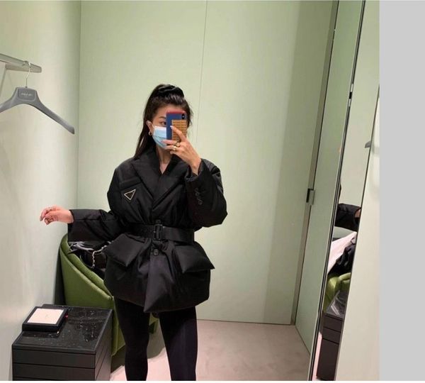 fashion women designer down coats brand winter luxury coat with belt corset lady slim jackets pocket outsize warm jacket, Black
fashion women designer down coats brand winter luxury coat with belt corset lady slim jackets pocket outsize warm jacket, Black