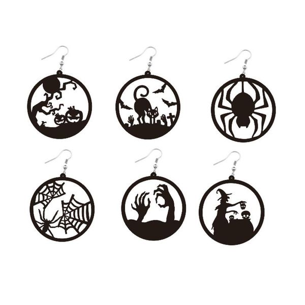 dangle & chandelier acrylic dark halloween pumpkin witch skull black cat bat spider fish earrings party accessory, Silver
dangle & chandelier acrylic dark halloween pumpkin witch skull black cat bat spider fish earrings party accessory, Silver
