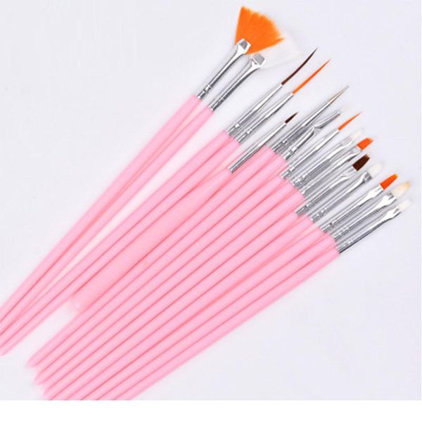 15pcs/set nail art brush pen dotting painting drawing beauty tools design uv nail gel polish decorations set for nail qyljil, Silver
15pcs/set nail art brush pen dotting painting drawing beauty tools design uv nail gel polish decorations set for nail qyljil, Silver
