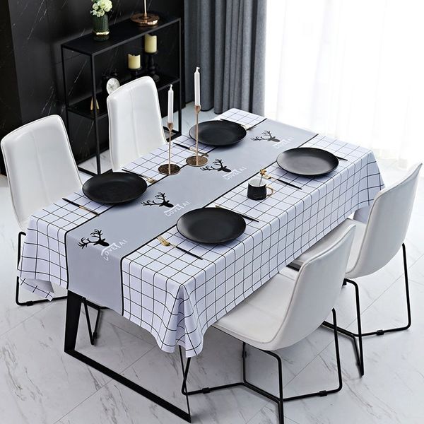 household tea waterproof, oil proof, anti scald and wash rectangular nordic pvc dining table cloth net red ins wind
household tea waterproof, oil proof, anti scald and wash rectangular nordic pvc dining table cloth net red ins wind