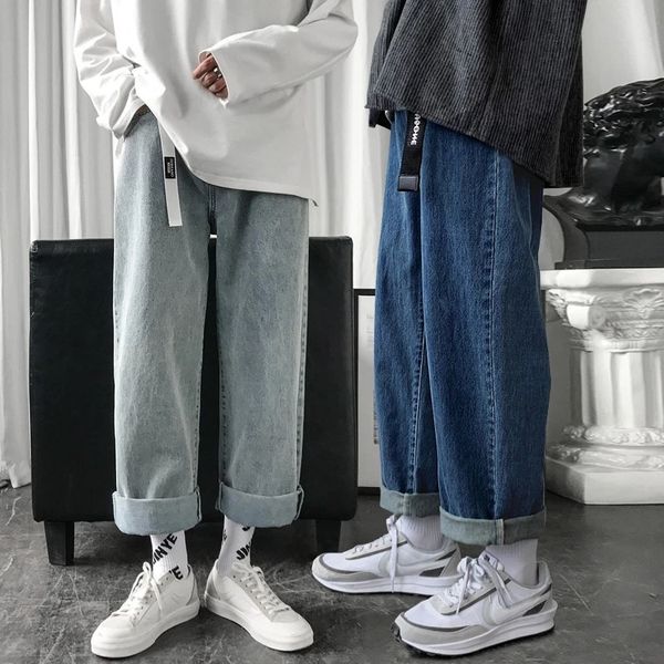 straight leg men jeans 2 colors button fly casual vintage denim pants trousers full length 2xl baggy jeans loose pantalon homme, Blue
straight leg men jeans 2 colors button fly casual vintage denim pants trousers full length 2xl baggy jeans loose pantalon homme, Blue