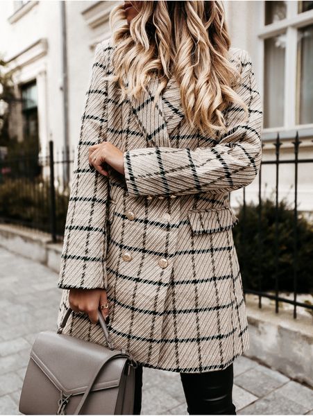 women jacket autumn and winter fashion new womens lapel neck slim long jackets european and american style trench coats size s-2xl, Tan;black
women jacket autumn and winter fashion new womens lapel neck slim long jackets european and american style trench coats size s-2xl, Tan;black