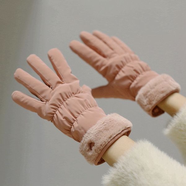 warm in add plush thicken ins korean edition autumn and winter students ride with cold proof touch screen cute ski gloves 
warm in add plush thicken ins korean edition autumn and winter students ride with cold proof touch screen cute ski gloves