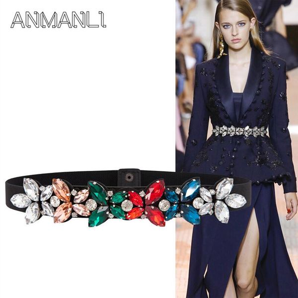 new women's yellow crystal elastic belt rhinestones flower belts luxury rhinestone retro girls jeweled girdle korean style dp16, Black;brown
new women's yellow crystal elastic belt rhinestones flower belts luxury rhinestone retro girls jeweled girdle korean style dp16, Black;brown