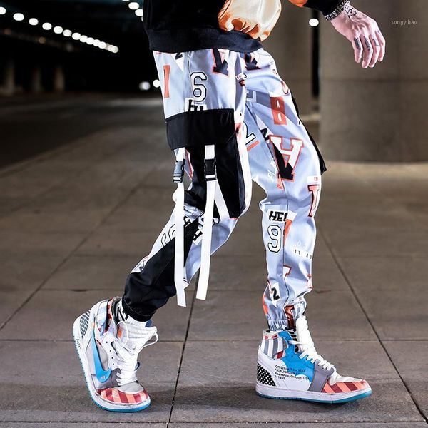 new autumn hip hop fashion cargo pants men's harem pants side pockets patchwork printed streetwear sweatpants punk joggers1, Black
new autumn hip hop fashion cargo pants men's harem pants side pockets patchwork printed streetwear sweatpants punk joggers1, Black