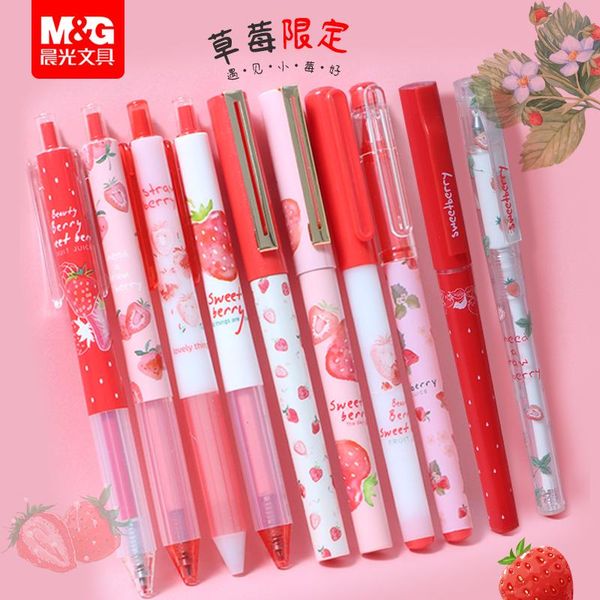 kawaii strawberry gel pen 0.5mm & 0.38mm black ink cute writing pens school stationery 2pcs/lot
kawaii strawberry gel pen 0.5mm & 0.38mm black ink cute writing pens school stationery 2pcs/lot