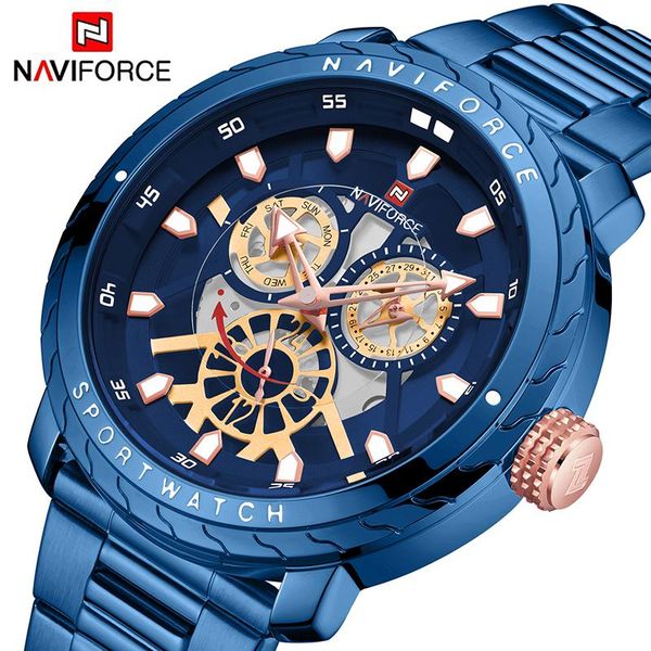 wristwatches naviforce men sport watches mens quartz analog clock man waterproof wrist watch relogio masculino, Slivery;brown
wristwatches naviforce men sport watches mens quartz analog clock man waterproof wrist watch relogio masculino, Slivery;brown