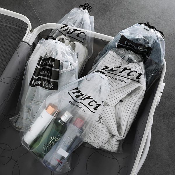 5pcs thickened pvc transparent drawstring bag waterproof travel shoe storage bag travel luggage organizer bag under bed storage wmtsmf
5pcs thickened pvc transparent drawstring bag waterproof travel shoe storage bag travel luggage organizer bag under bed storage wmtsmf
