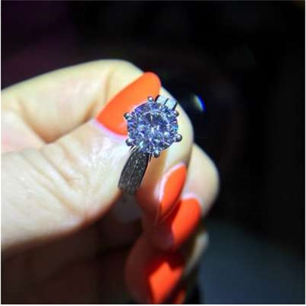 lose money promotion 100% 925 sterling silver jewelry 8mm 2 cz diamant zircon wedding rings for women yh012, Golden;silver
lose money promotion 100% 925 sterling silver jewelry 8mm 2 cz diamant zircon wedding rings for women yh012, Golden;silver