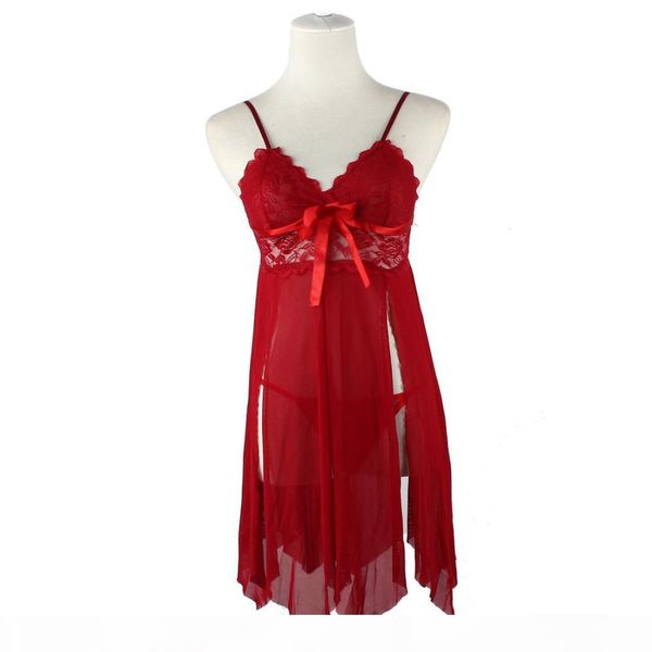 lingerie women's underwear babydoll sleepwear lace dress g-string nightwear 54#1809143010, Black;red
lingerie women's underwear babydoll sleepwear lace dress g-string nightwear 54#1809143010, Black;red