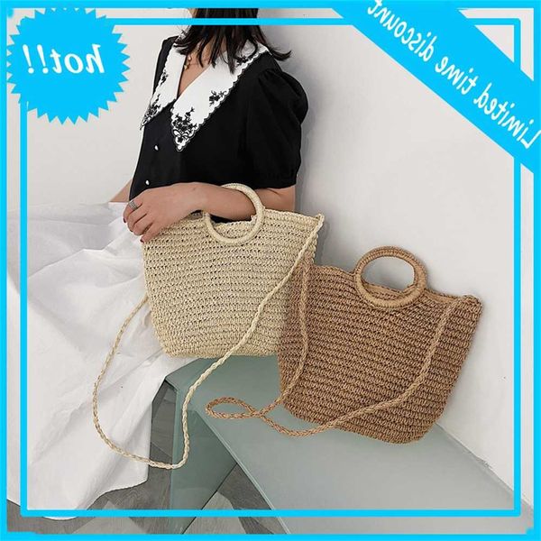 women's summer creative straw korean leisure one shoulder messenger bag large capacity handbag
women's summer creative straw korean leisure one shoulder messenger bag large capacity handbag