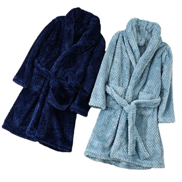 4-18 year autumn winter bathrobe kids sleepwear robe children bath robe warm soft pajamas for girl boy teenage flannel robe 201225, Blue;red
4-18 year autumn winter bathrobe kids sleepwear robe children bath robe warm soft pajamas for girl boy teenage flannel robe 201225, Blue;red