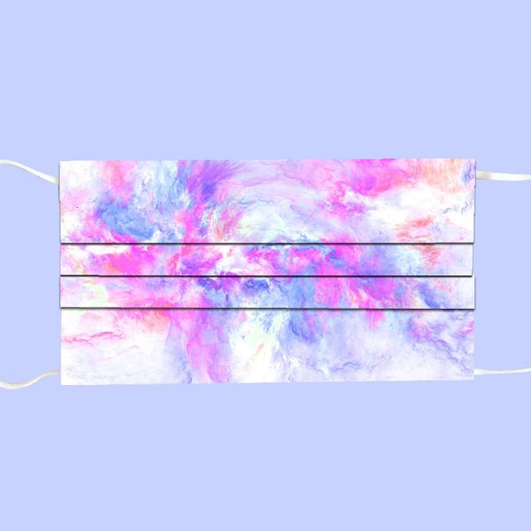 three face layers of mask tie-dyed disposable protective masks with melt-spray personalized printing des
three face layers of mask tie-dyed disposable protective masks with melt-spray personalized printing des