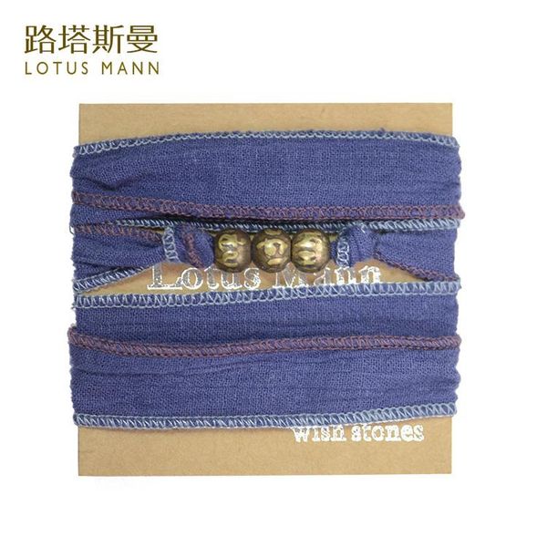 charm bracelets three six words manual brass bead bracelet hand rope and fold lucky ribbon, Golden;silver
charm bracelets three six words manual brass bead bracelet hand rope and fold lucky ribbon, Golden;silver