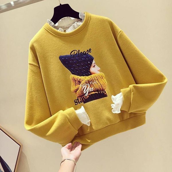 fake two net red sweater 2020 new women's autumn winter loose korean thickened plush coat fashion ins, Gray
fake two net red sweater 2020 new women's autumn winter loose korean thickened plush coat fashion ins, Gray