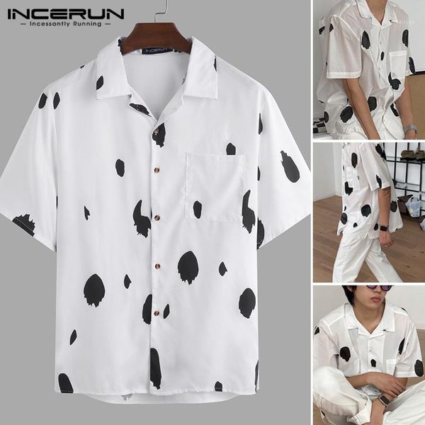 men summer short sleeve shirt causal floral printed shirt loose buttons breathable chic blouse man fashion camisa plus size1, White;black
men summer short sleeve shirt causal floral printed shirt loose buttons breathable chic blouse man fashion camisa plus size1, White;black