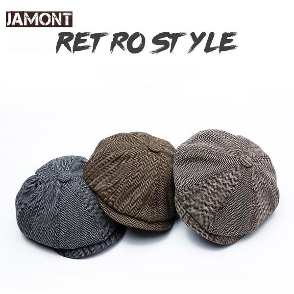 jamont 2018 new autumn winter cap men women newsboy caps vintage beret hat octagonal striped artist hats british style gorras h wmtgas, Black;white
jamont 2018 new autumn winter cap men women newsboy caps vintage beret hat octagonal striped artist hats british style gorras h wmtgas, Black;white