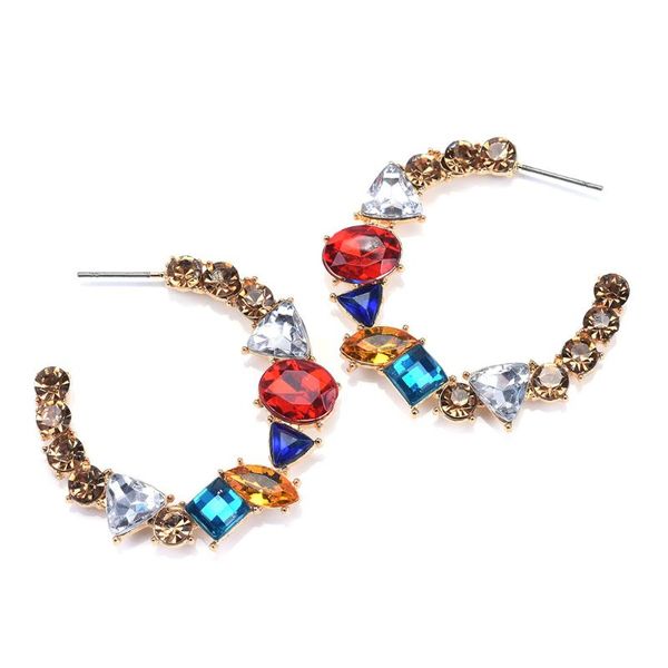 hoop & huggie rhinestone round earring hollow big circle earings geometric crystal brincos party statement jewelry for women girl, Golden;silver
hoop & huggie rhinestone round earring hollow big circle earings geometric crystal brincos party statement jewelry for women girl, Golden;silver